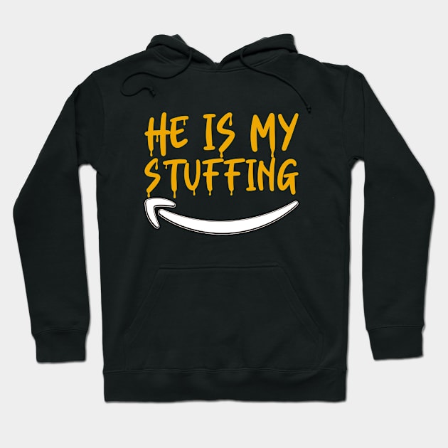 Funny Matching Thanksgiving outfits for couples Womens Hoodie by loveshop